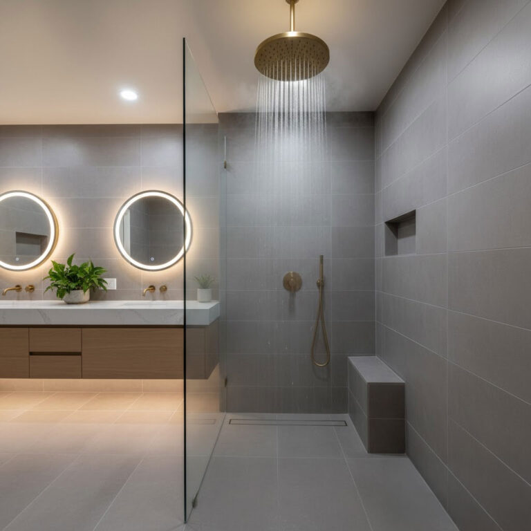 Spa-like 2025 bathroom remodel in Chula Vista: matte tiles and rainfall showers for ultimate relaxation in South Bay spas by AHI Restoration