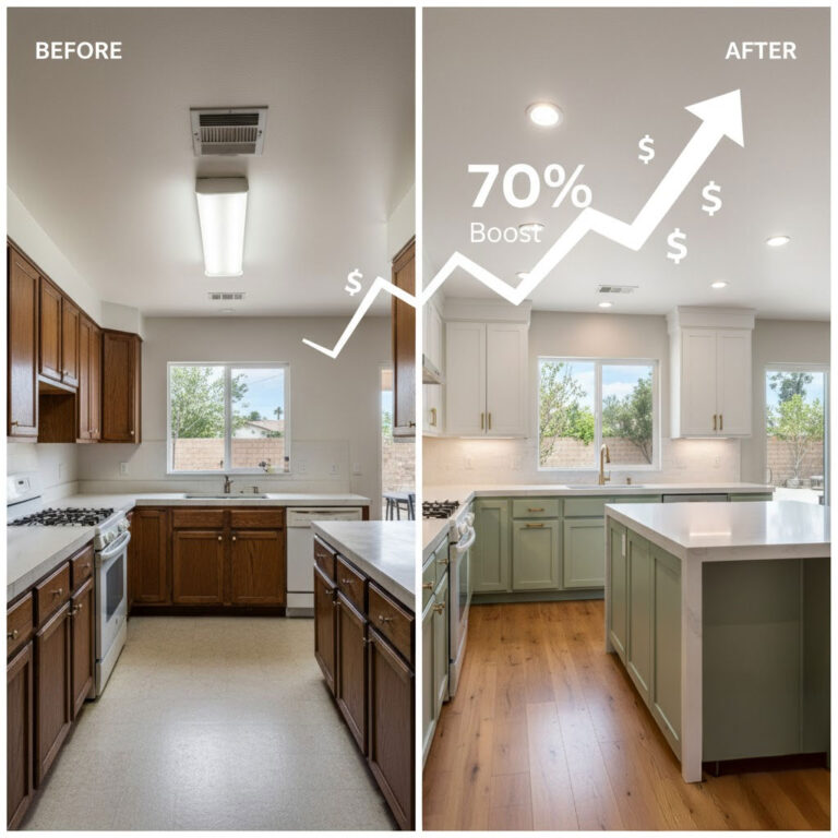 ROI alert for Chula Vista remodels: Up to 70% home value boost from full kitchen and bathroom projects in South Bay by AHI Restoration.