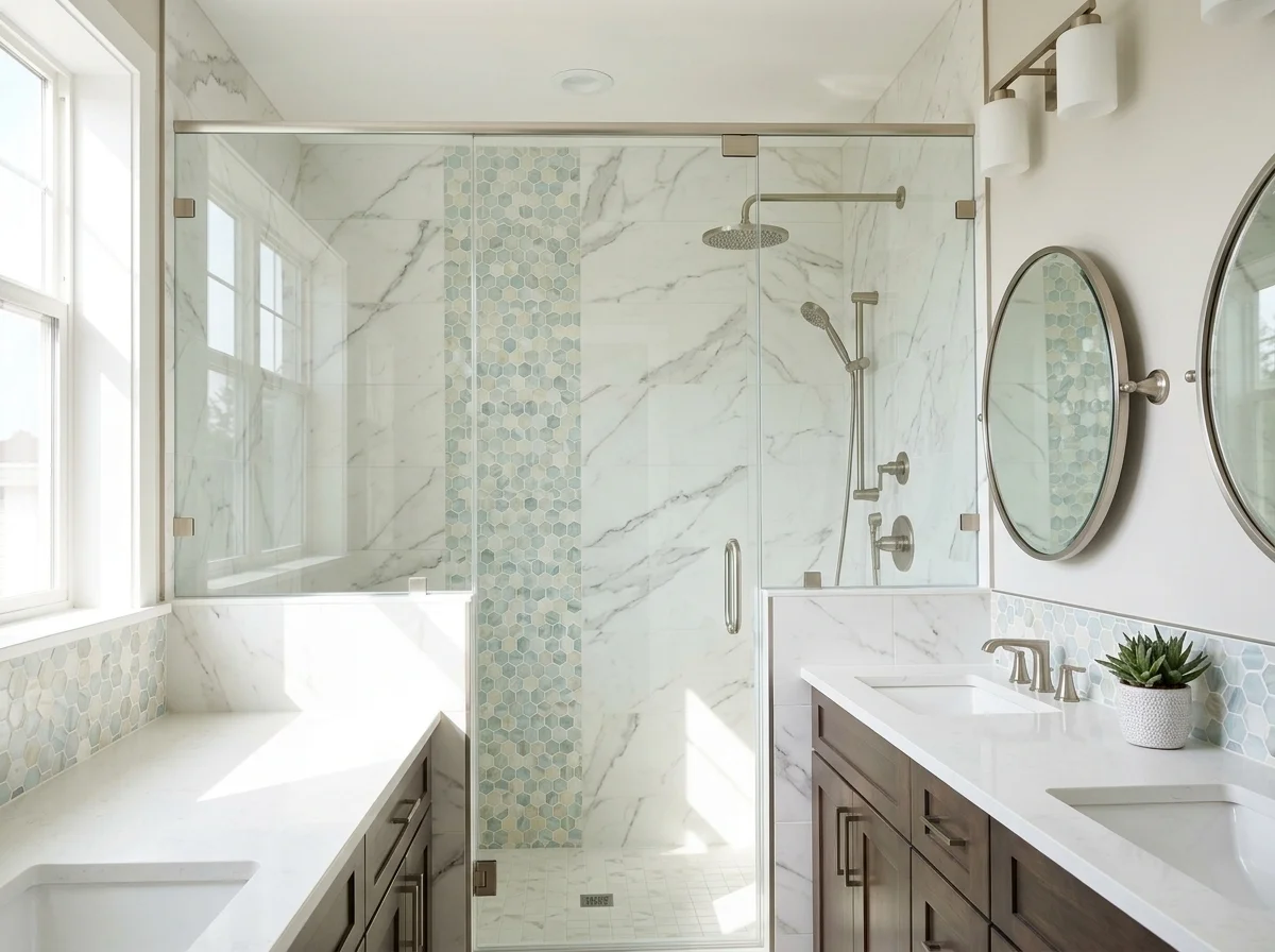 Bathroom Tile & Backsplash Designs Stunning Shower Surrounds in Chula Vista