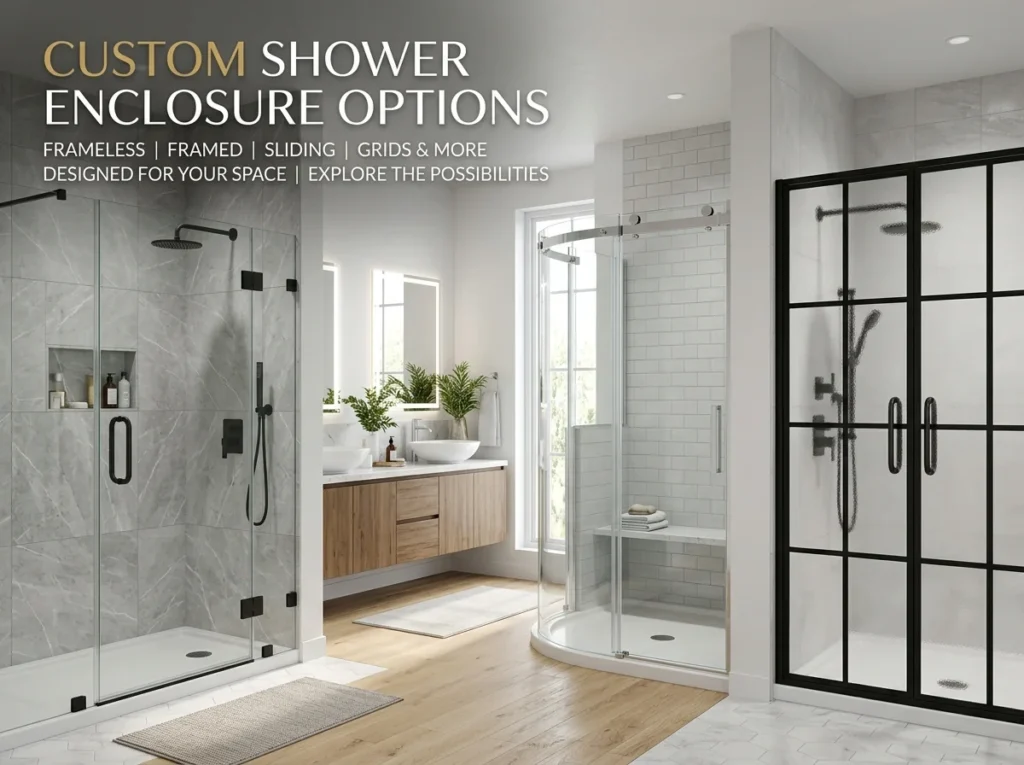 Custom Shower Enclosure Options