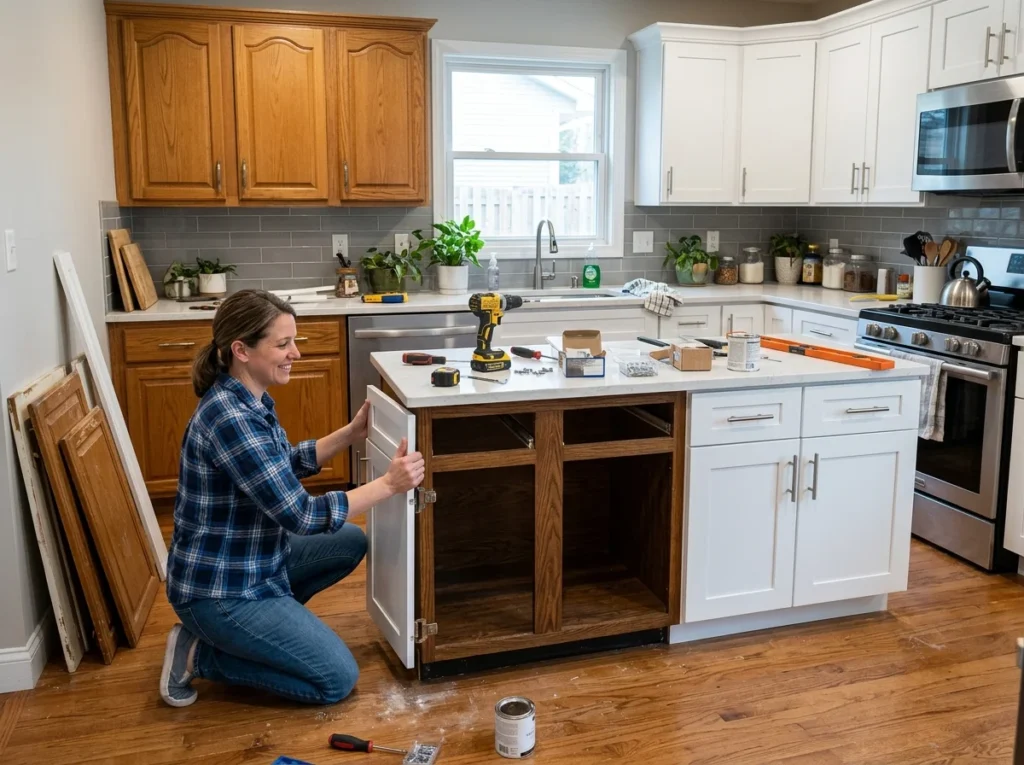 Cabinet Refacing Update Without Full Replacement