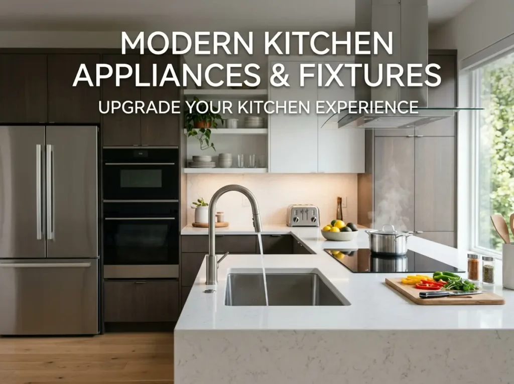 Modern Kitchen Appliances & Fixtures Upgrade Your Kitchen Experience
