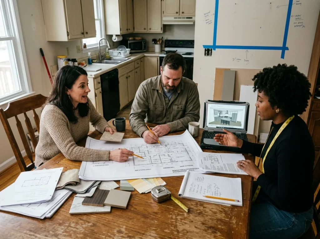 Planning Kitchen Transformation And Room Expansion