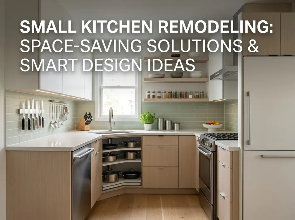 Small Kitchen Remodeling Space-Saving Solutions & Smart Design Ideas
