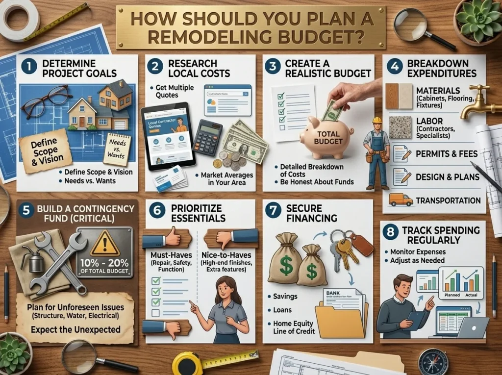 How Should You Plan a Remodeling Budget