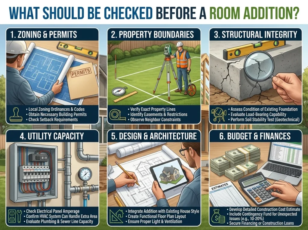What Should Be Checked Before a Room Addition