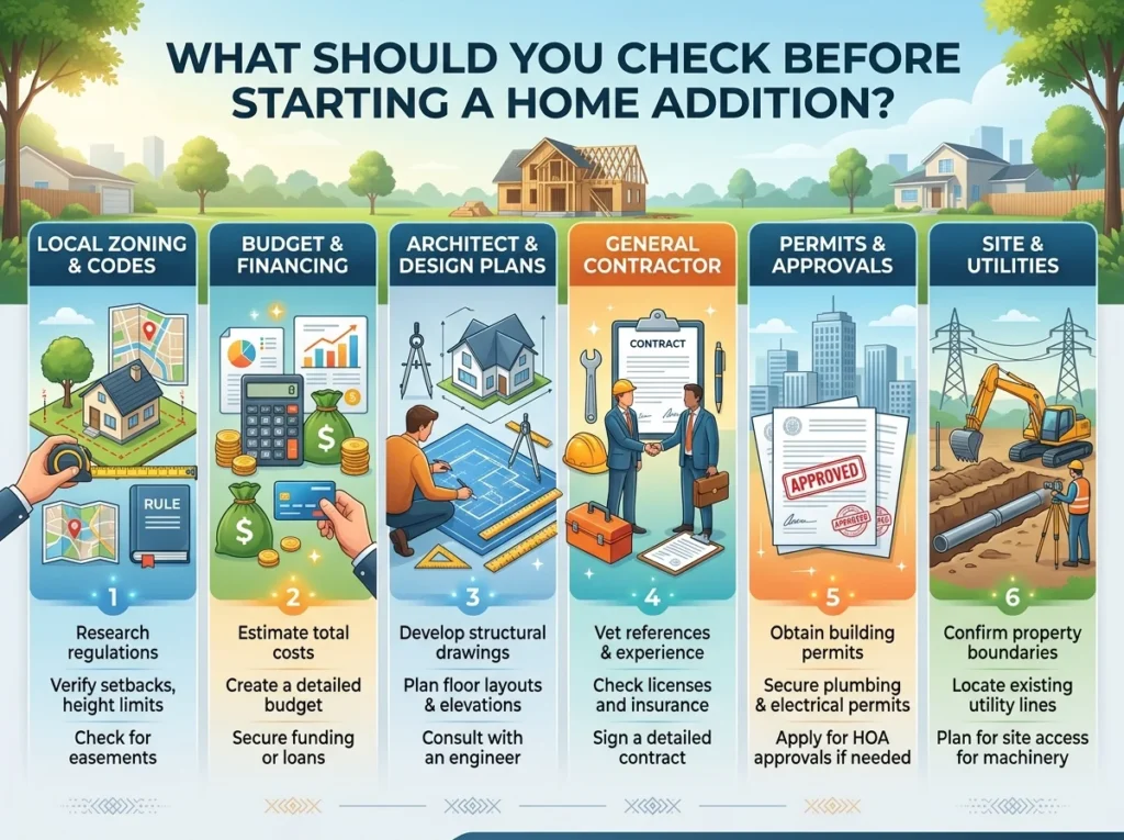 What Should You Check Before Starting a Home Addition