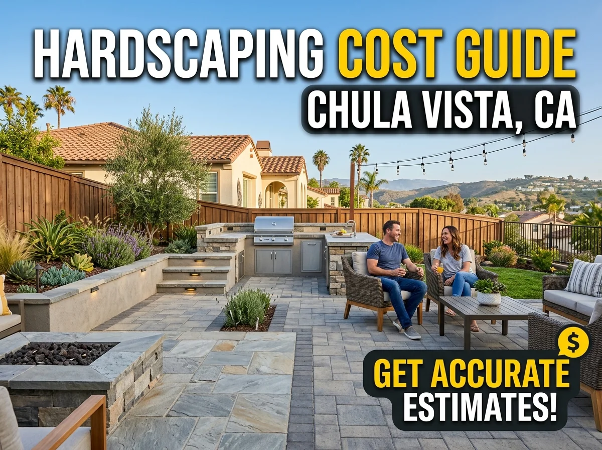 Hardscaping Cost Guide for Chula Vista, CA Homeowners