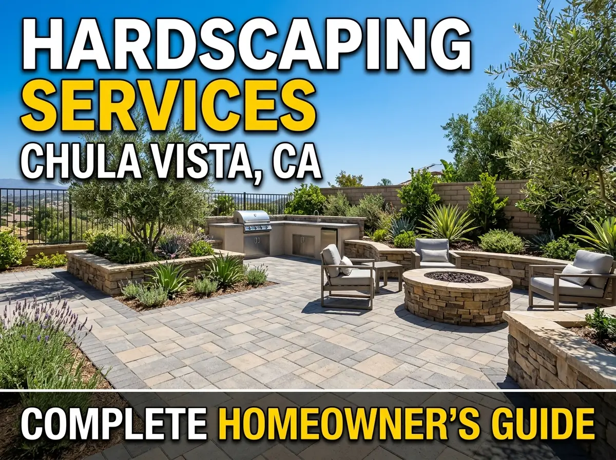 Hardscaping Services in Chula Vista, CA: Complete Homeowner's Guide